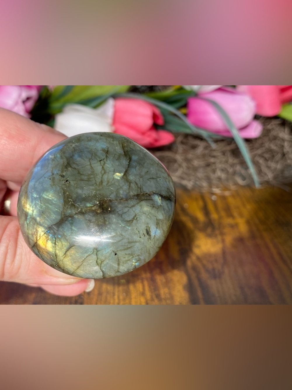 Labradorite Mushroom - Picture 9 of 16